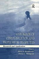 Handbook of Communication and People With Disabilities