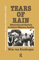 Tears Of Rain - Ethnicity & Hist
