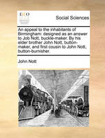 An Appeal to the Inhabitants of Birmingham