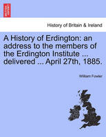 A History of Erdington