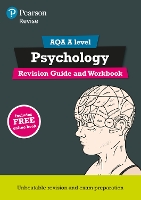 Pearson REVISE AQA A Level Psychology Revision Guide and Workbook incl. online revision - for 2025, 2026 exams