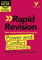 York Notes RAPID AQA GCSE (Revision Guide) Power and Conflict Poetry Anthology - for 2026, 2027 exams