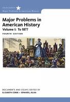 Major Problems in American History, Volume I