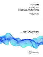 Fmt 2016 - Proceedings of the 9th Forum Media Technology and 2nd All Around Audio Symposium
