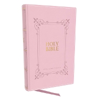 KJV Holy Bible: Large Print with 53,000 Center-Column Cross References, Pink Leathersoft, Red Letter, Comfort Print (Thumb Indexed): King James Version