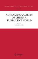 Advancing Quality of Life in a Turbulent World