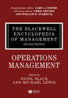 The Blackwell Encyclopedia of Management, Operations Management
