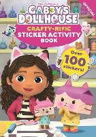 DreamWorks Gabby's Dollhouse: Crafty-Rific Sticker Activity Book