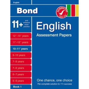 Bond English Assessment Papers 10-11+ Years Book 1