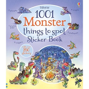 1001 Monster Things to Spot Sticker Book (1001 Things to Spot Sticker Books)