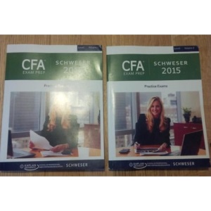 洋書 CFA EXAM PREP SCHWESER 2015 020 CFA Level 1 Kaplan Schweser Notes: Books 1-5, Practice