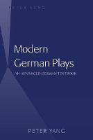 Modern German Plays