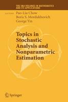 Topics in Stochastic Analysis and Nonparametric Estimation