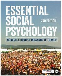 Essential Social Psychology (Sage Edge)