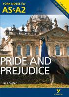 Pride and Prejudice: York Notes AS & A2 - for 2026, 2027 exams