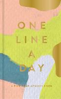 Modern One Line a Day: A Five-Year Memory Book