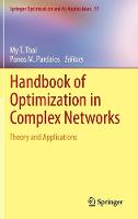 Handbook of Optimization in Complex Networks