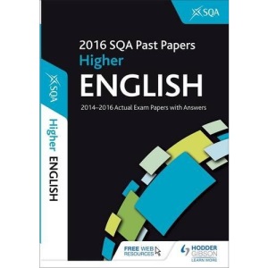 Higher English 2016-17 SQA Past Papers with Answers