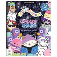 Kaleidoscope Squishmallows Colouring Book Street Style