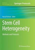 Stem Cell Heterogeneity
