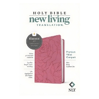 NLT Premium Value Compact Bible, Filament Edition, Pink