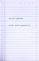 What Is Philosophy?