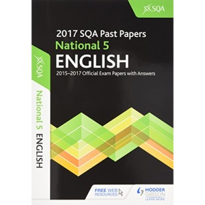 National 5 English 2017-18 SQA Past Papers with Answers