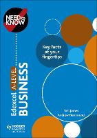 Need to Know: Edexcel A-level Business