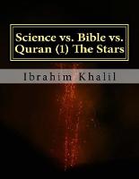 Science vs. Bible vs. Quran (1) The Stars
