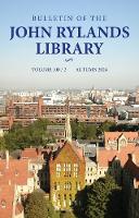 Bulletin of the John Rylands Library 100/2