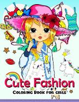 Cute Fashion Coloring Book for girls