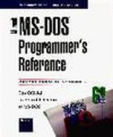 Microsoft DOS 6 Programmer's Reference
