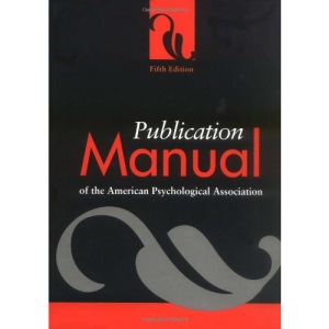 Publication Manual of the American Pyschological Association (Publication Manual of the American Psychological Association)