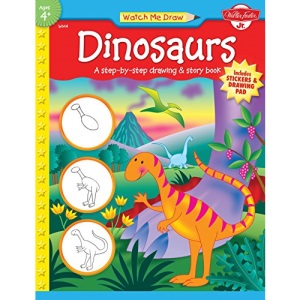 Dinosaurs: A Step-by-Step Drawing and Story Book (Watch me Draw)