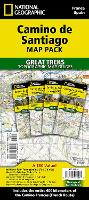 Camino de Santiago Map Map Pack Bundle
