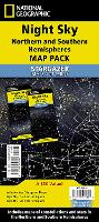 National Geographic Night Sky (Stargazer Folded Map Pack Bundle)