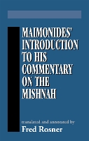 Maimonides' Introduction to His Commentary on the Mishnah