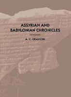 Assyrian and Babylonian Chronicles