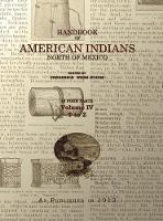 Handbook of American Indians Volume 4