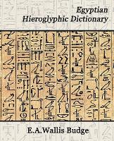 Egyptian Hieroglyphic Dictionary