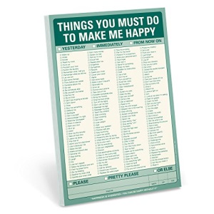 Knock Knock Things to Do Around the House Pad (KK Pad)