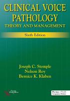 Clinical Voice Pathology