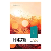 Message Deluxe Gift Bible, Hosanna Teal