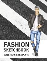 Fashion Sketchbook Male Figure Template