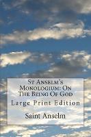 St Anselm's Monologium