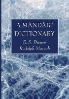 A Mandaic Dictionary