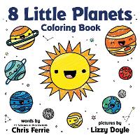 8 Little Planets Coloring Book