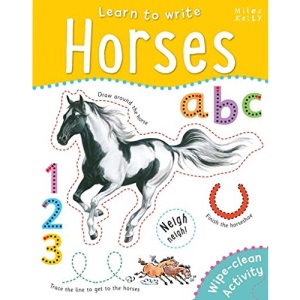 Wipe Clean Horses