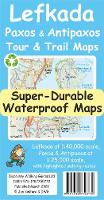Lefkada, Paxos and Antipaxos Tour and Trail Maps