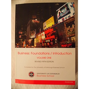Business: Foundations/Introduction Volume One